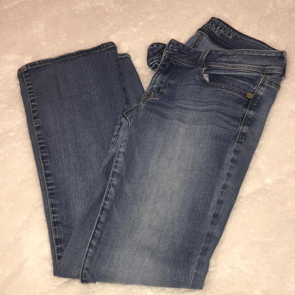 ⭕️SOLD⭕️ AE kick boot super stretch jeans